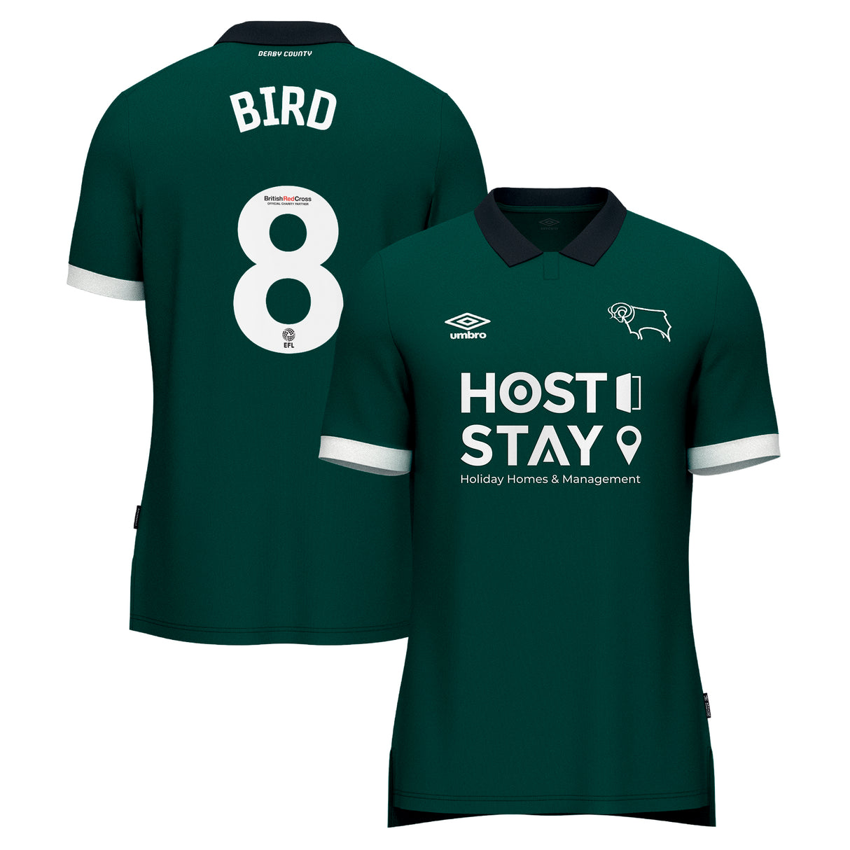 Derby County Umbro Third Shirt 2023-24 - Max Bird 8