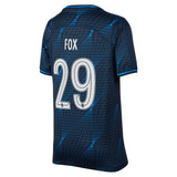 Chelsea Nike Cup Away Stadium Sponsored Shirt 2023-24 - Kids with Fox 29 printing