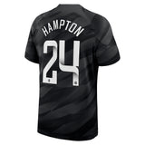 Chelsea WSL Nike Goalkeeper Stadium Sponsored Shirt 2023-24 with Hampton 24 printing