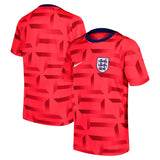 England Nike Pre Match Top - Red