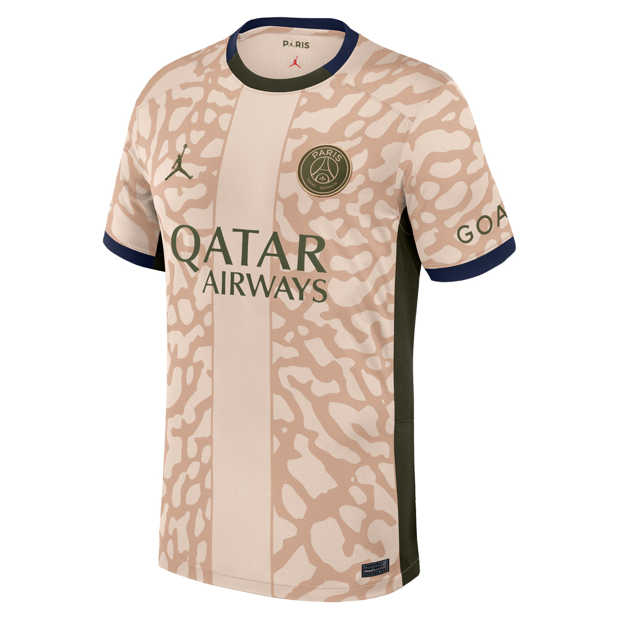 PSG Jordan Fourth Stadium Shirt 23/24 with Hakimi 2 printing