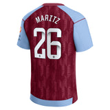 Aston Villa WSL Home Stadium Shirt 2023-24 with Maritz 26 printing