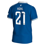 Everton WSL Home Shirt 2023-24 with Kühl 21 printing