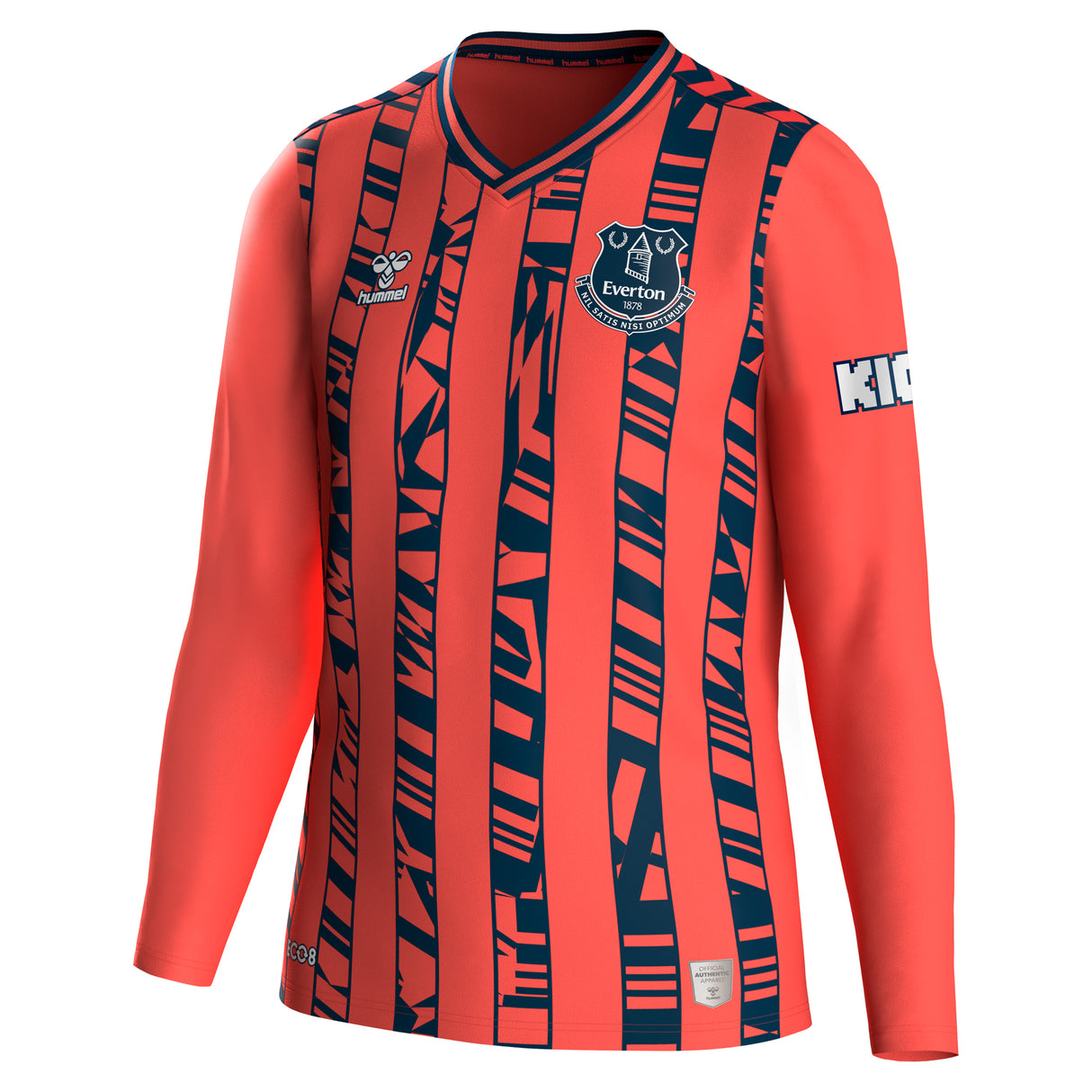 Everton WSL Away Shirt 2023-24 - Kids - Long Sleeve with Kühl 21 printing