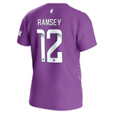 Everton WSL Third Goalkeeper Shirt 2023-24 with Ramsey 12 printing