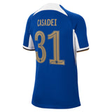 Chelsea Cup Nike Home Stadium Shirt 2023-24 - Kids with Casadei 31 printing